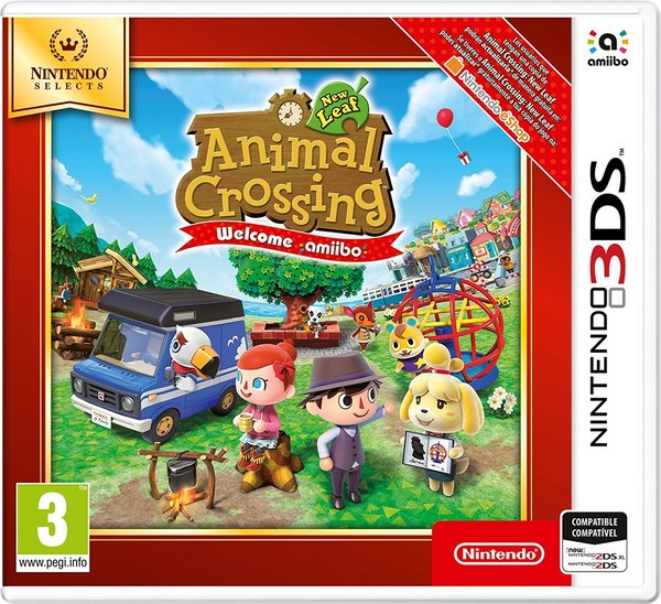 N3DS ANIMAL CROSSING NEW LEAF WELCOME AMIIBO SELEC